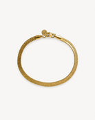 savannah bracelet, part of the Hunter Rose Serpentine Set of 18k waterproof gold necklaces and bracelets